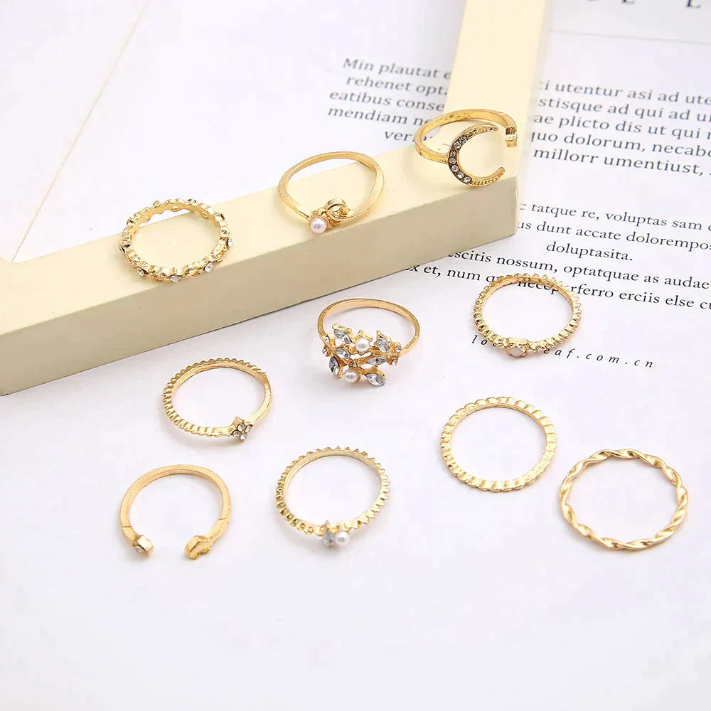 Lorea™ - Starry Elegance Ring Set